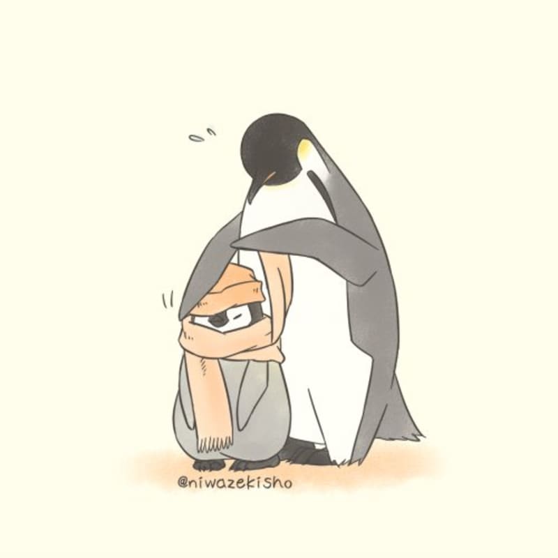 17 roztomilých ilustrací malého tučňáka 17
