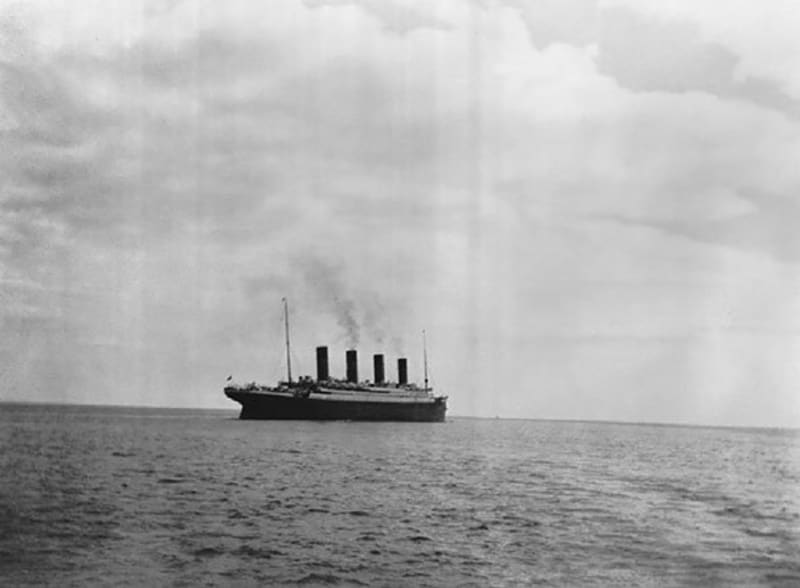 Poslední snímek Titaniku