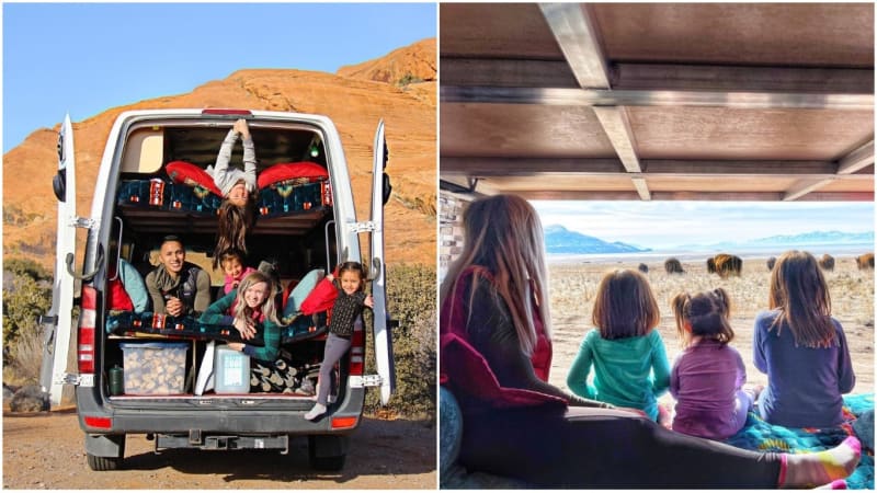 Tahle rodina se cestování s dětmi nebojí