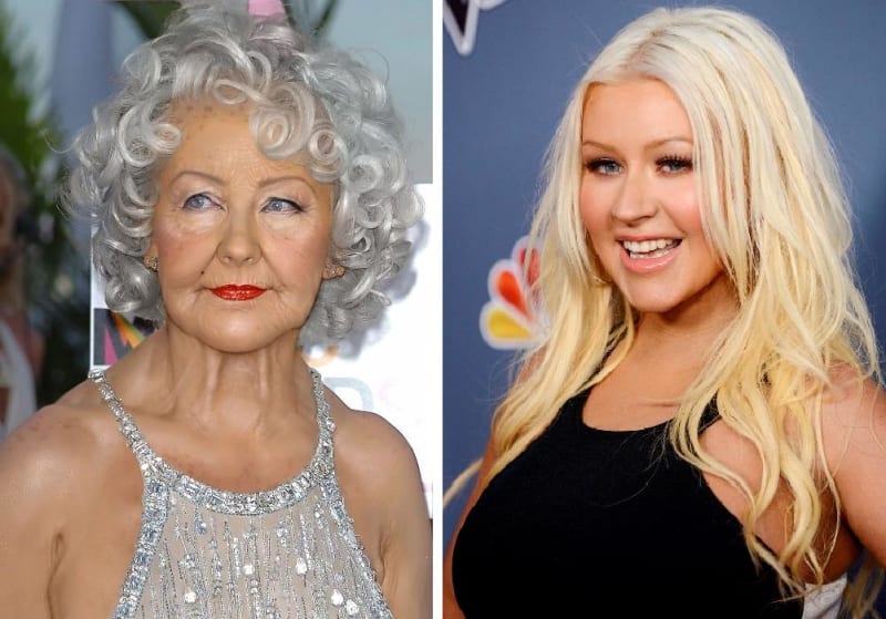 Babička Christina Aguilera