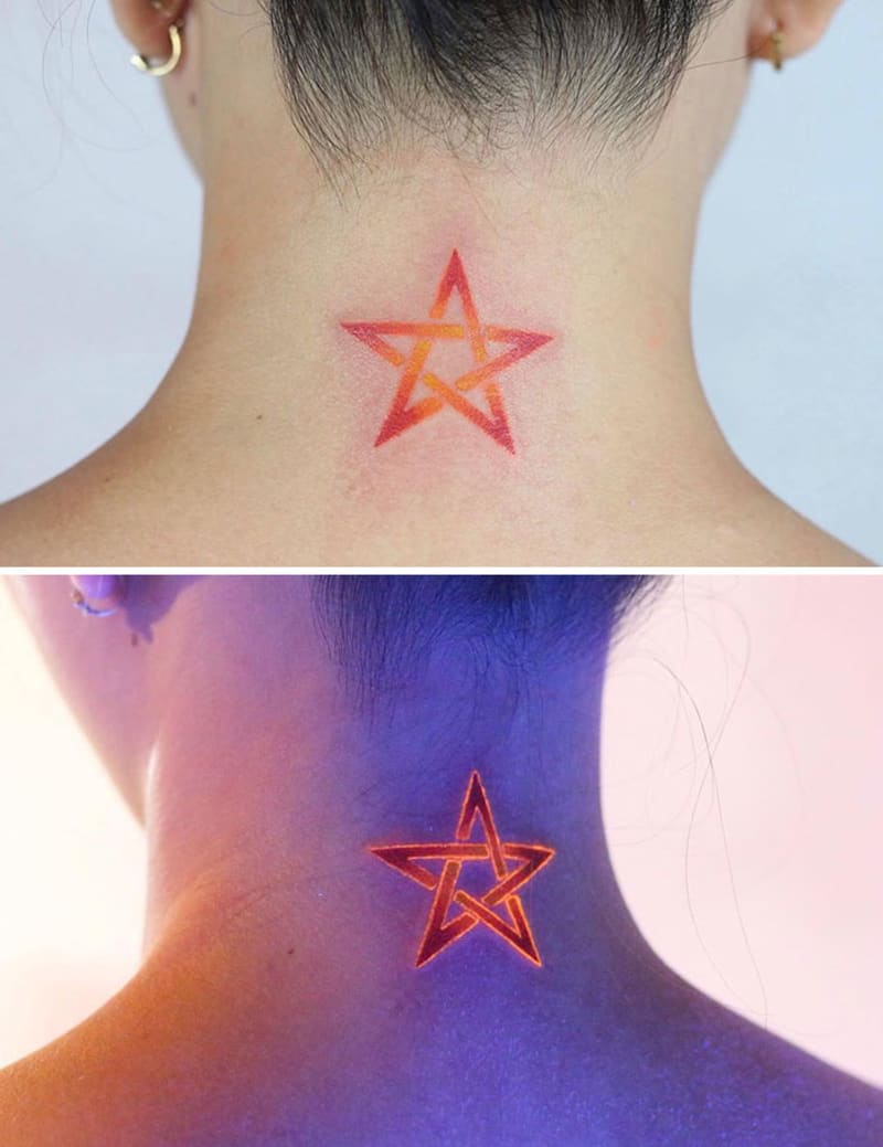Fosforová tetování, která vyniknou až pod UV lampou 12