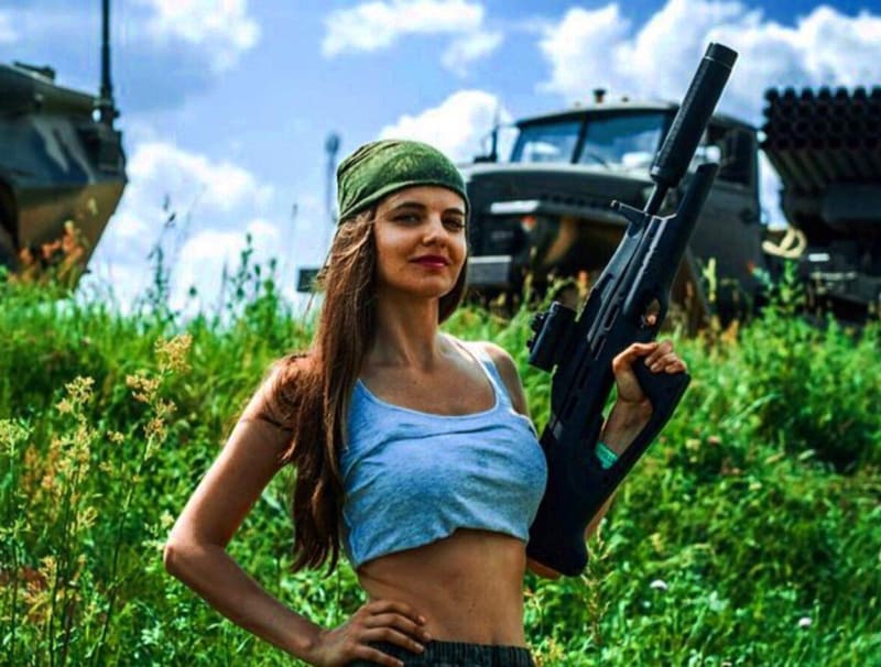 Rossiyana Markovskaya - mluvčí ruské armády 5