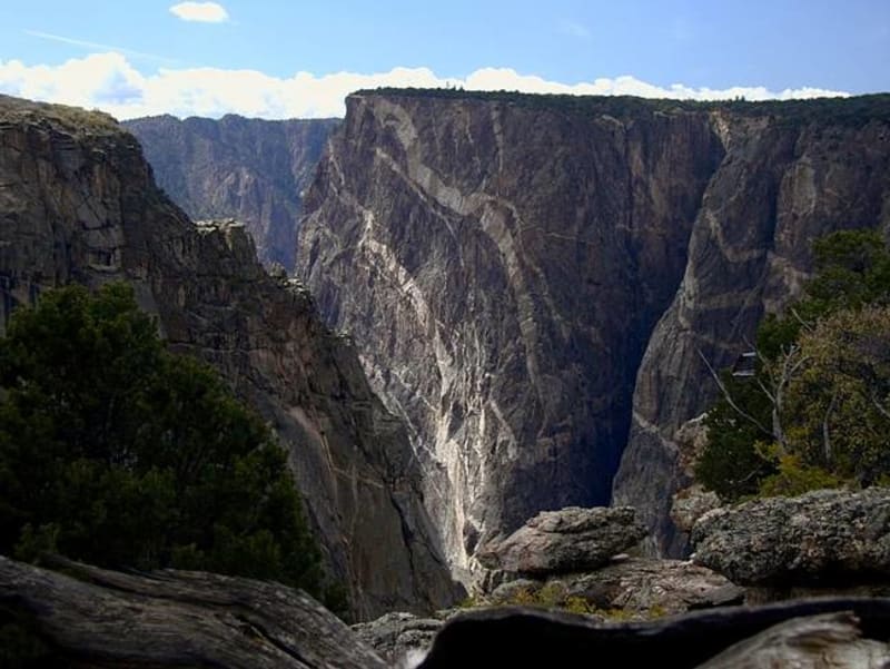 Neuvěřitelně krásná místa USA - Black Canyon v Gunnison National Parku, Colorado