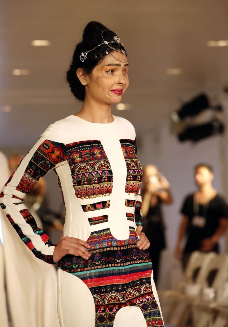 Reshma na newyorském Fashion Weeku