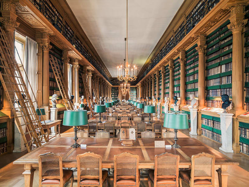 Bibliothèque Mazarine, Paříž, Francie