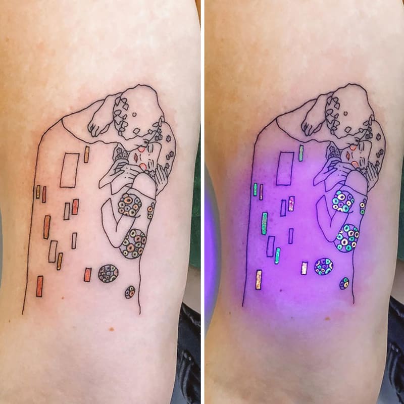 Fosforová tetování, která vyniknou až pod UV lampou 4