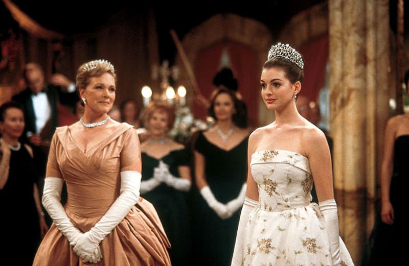 Deník princezny (2001) udělal hvězdu z Anne Hathaway.