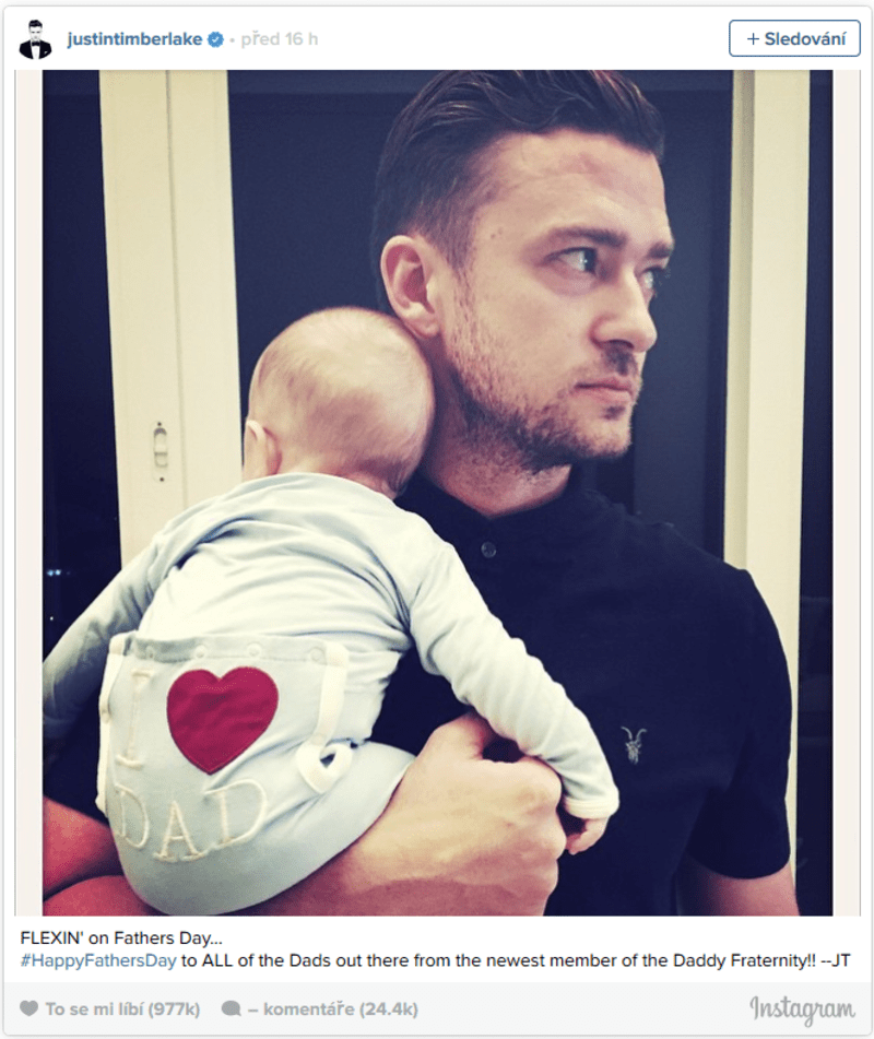 Justin Timberlake a syn Silas