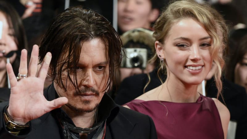 Johnny Depp a Amber Heard - milenci z mokré čtvrti.