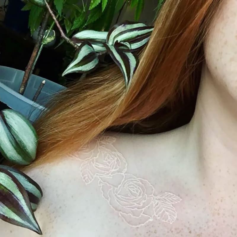 22 netradičních bílých tetování 14