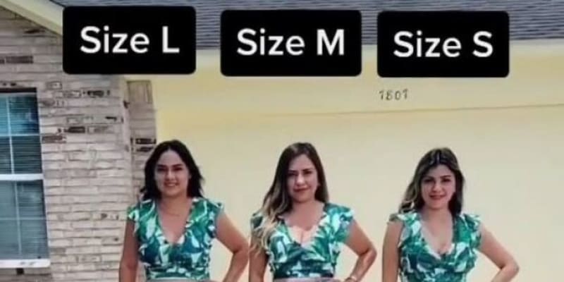 Modelky ukazují oblečení S, M, L  4