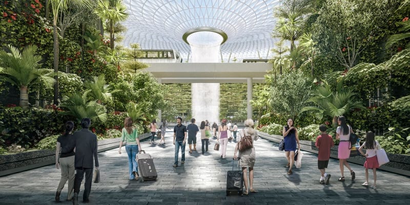 Singapurské letiště je právem tím nejkrásnějším na světě
