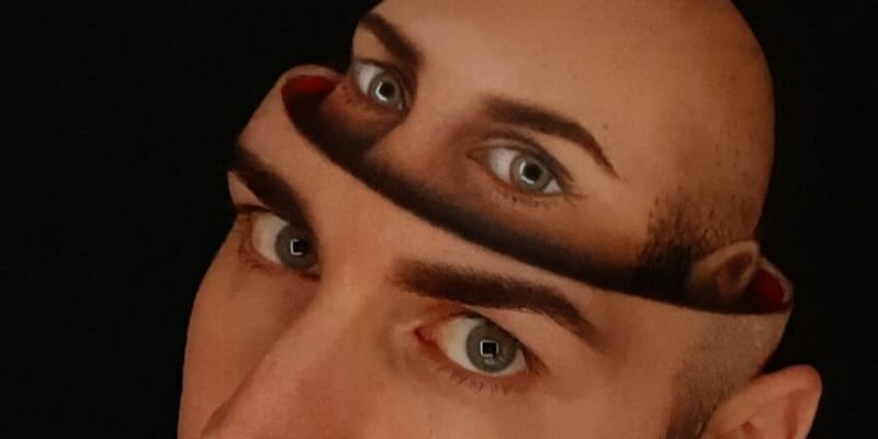 Italský maskér vytváří neskutečné optické iluze