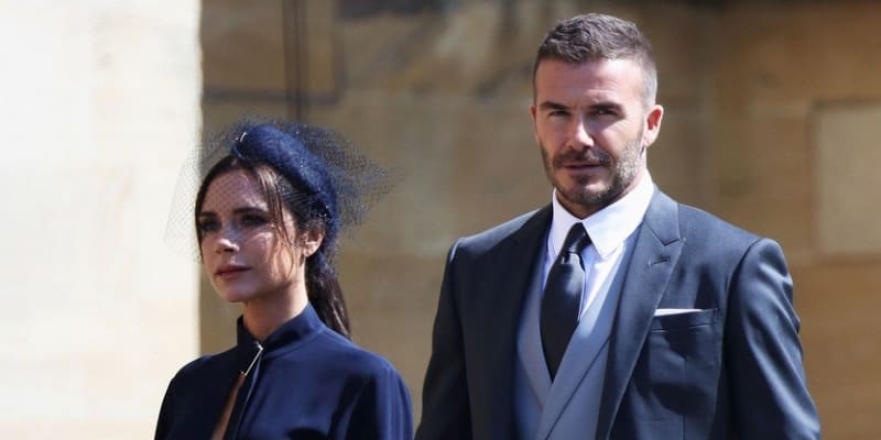 David Beckham a Victoria Beckham si ze sebe rozhodně umí udělat legraci.