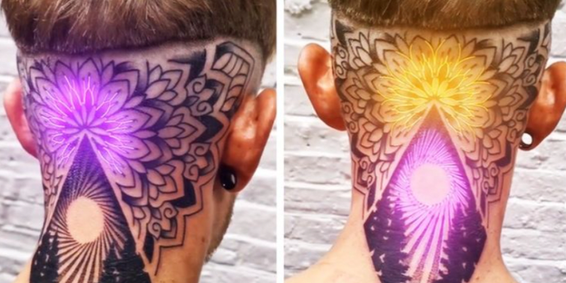 Tatér umí vytvořit svítící tetování 6