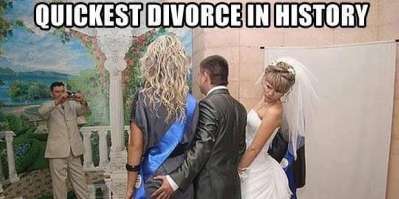 Nejrychlejší rozvod v historii?