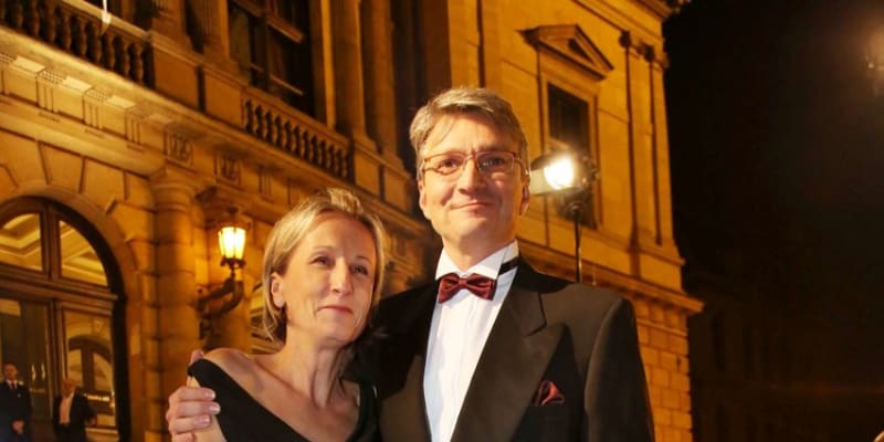 Jan Svěrák s manželkou Evou