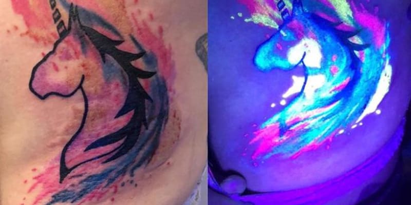 Svítící tetování 3