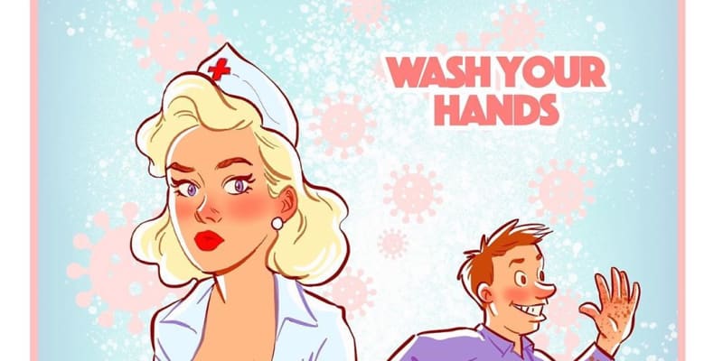 Noste roušky a myjte si ruce, radí sestřička