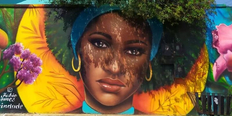 Street art v brazilských ulicích
