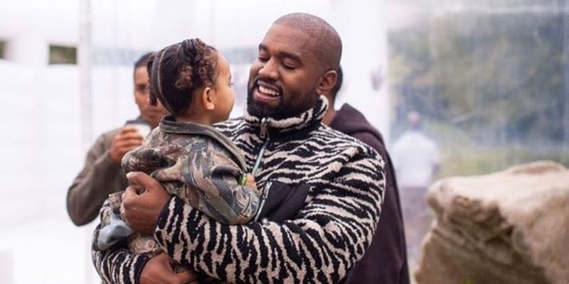 Kanye West s dcerou