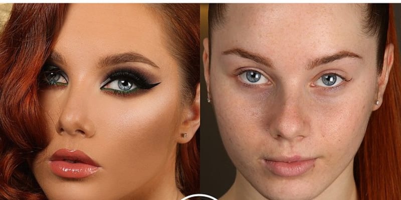 Make-up proměny žen 1
