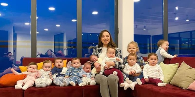 Matka má už jedenáct dětí  6
