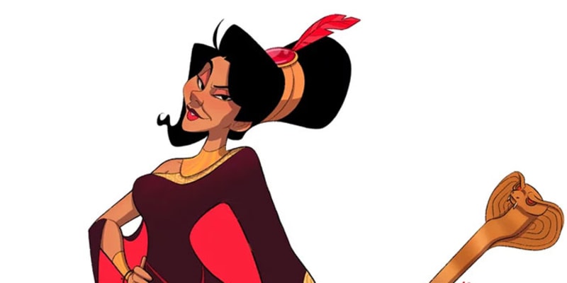 Jafar jako princezna, Aladin