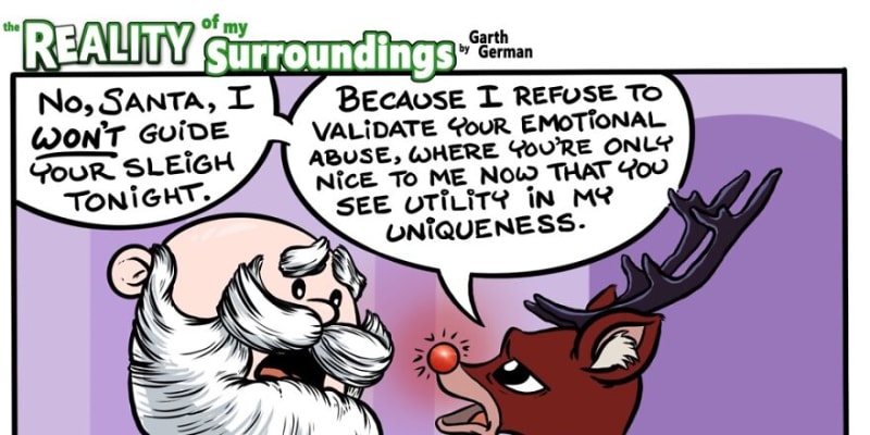 Vtipné ilustrace o Vánocích 3