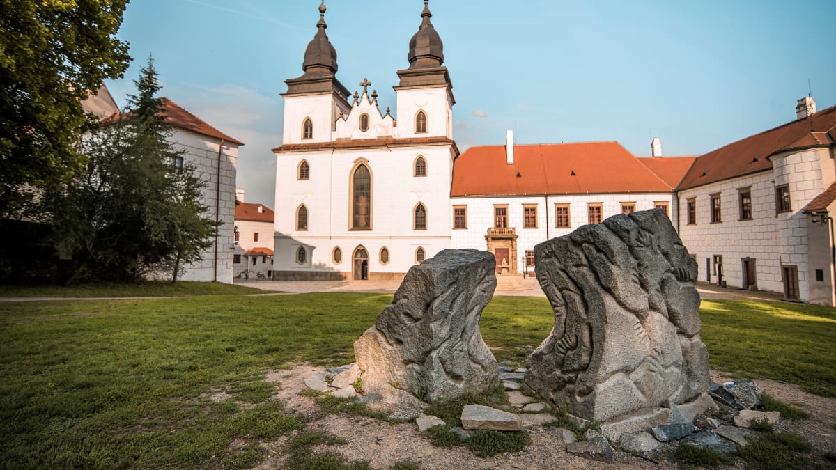  Bazilika sv. Prokopa a zámek Třebíč