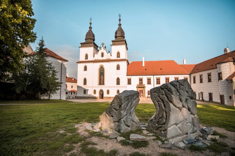 Třebíč: Bazilika sv. Prokopa a zámek 