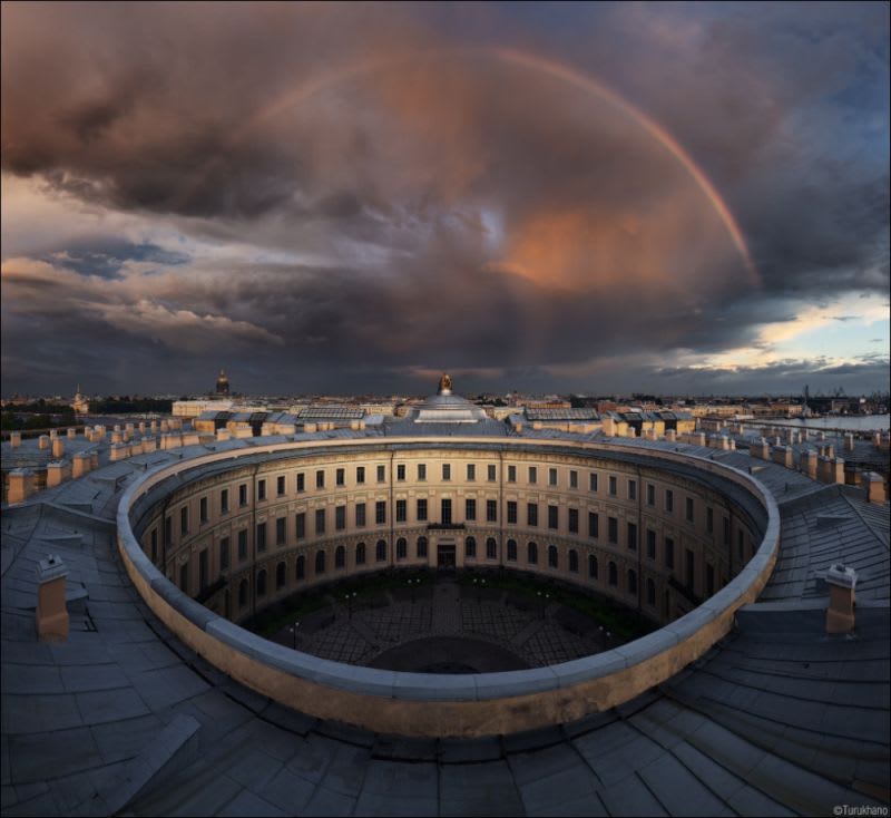 Akademie umění v Petrohradu.