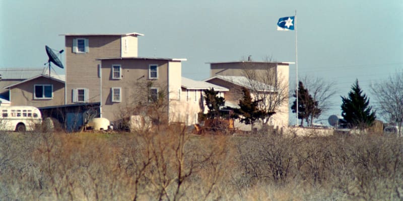 Obléhaný ranč davidiánů u města Waco