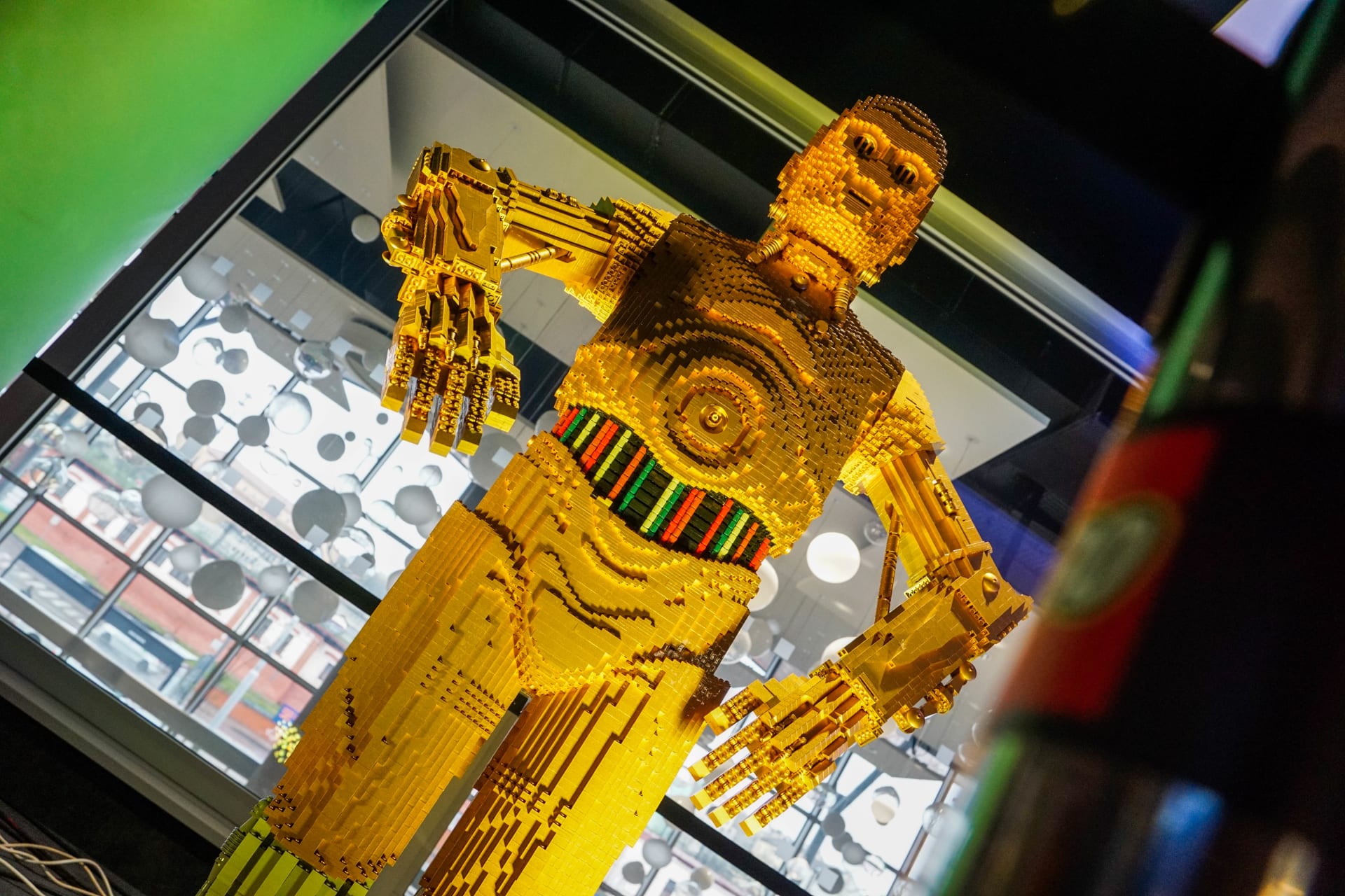 K vidění na Comic-Conu byly i úžasné výtvory ze stavebnice Lego.