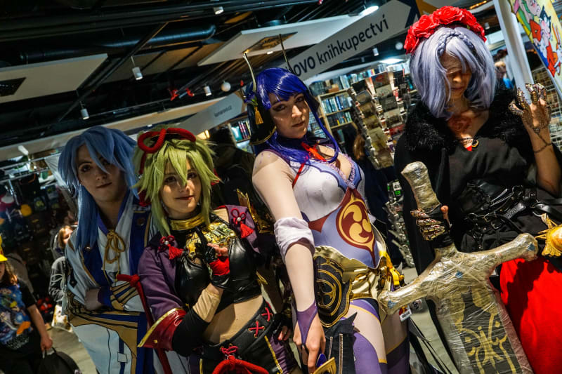 K vidění byli na Comic-Conu i mnozí amatérští i zavedení cosplayeři. 