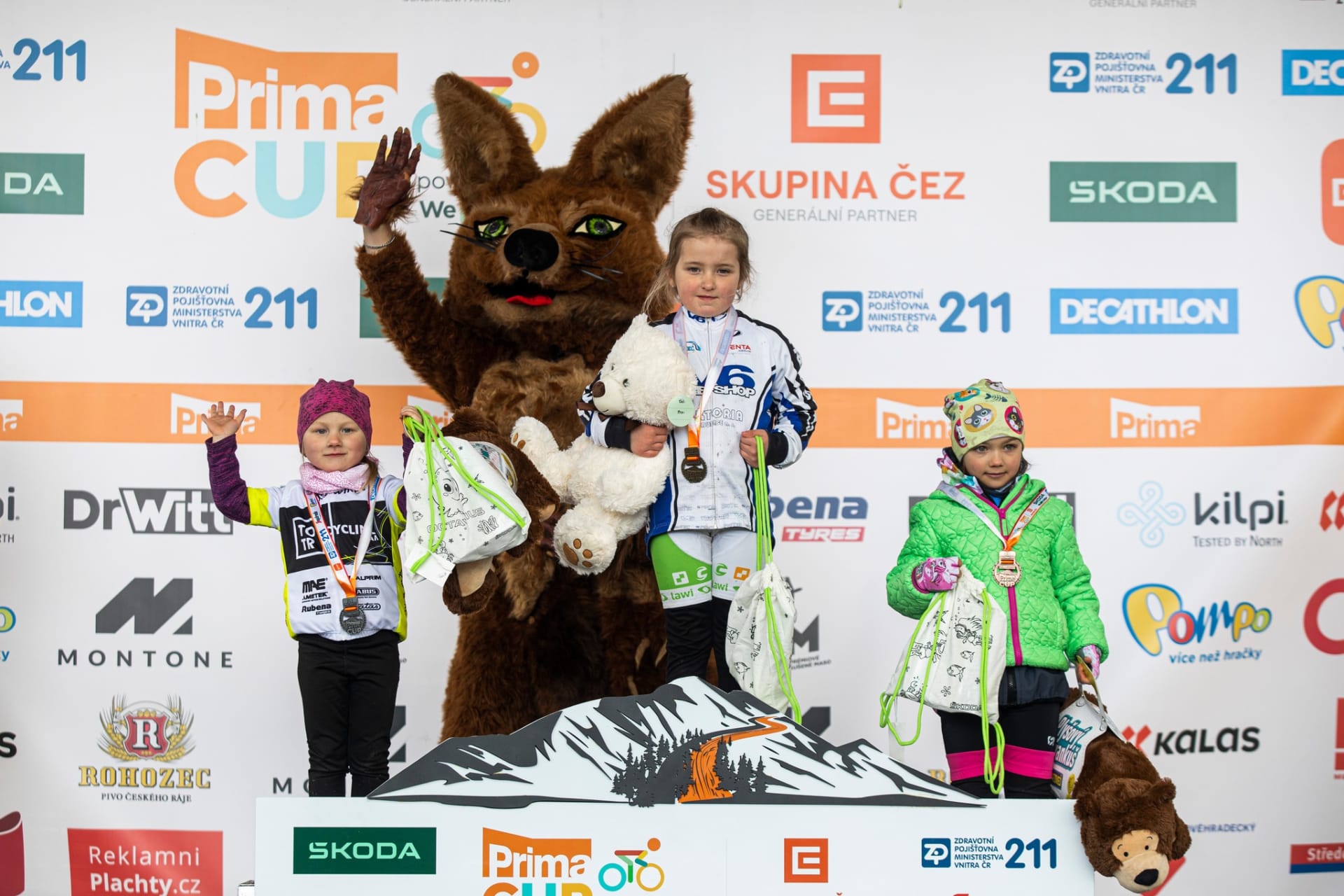 Prima CUP – ČEZ Stolové hory – dětské podium