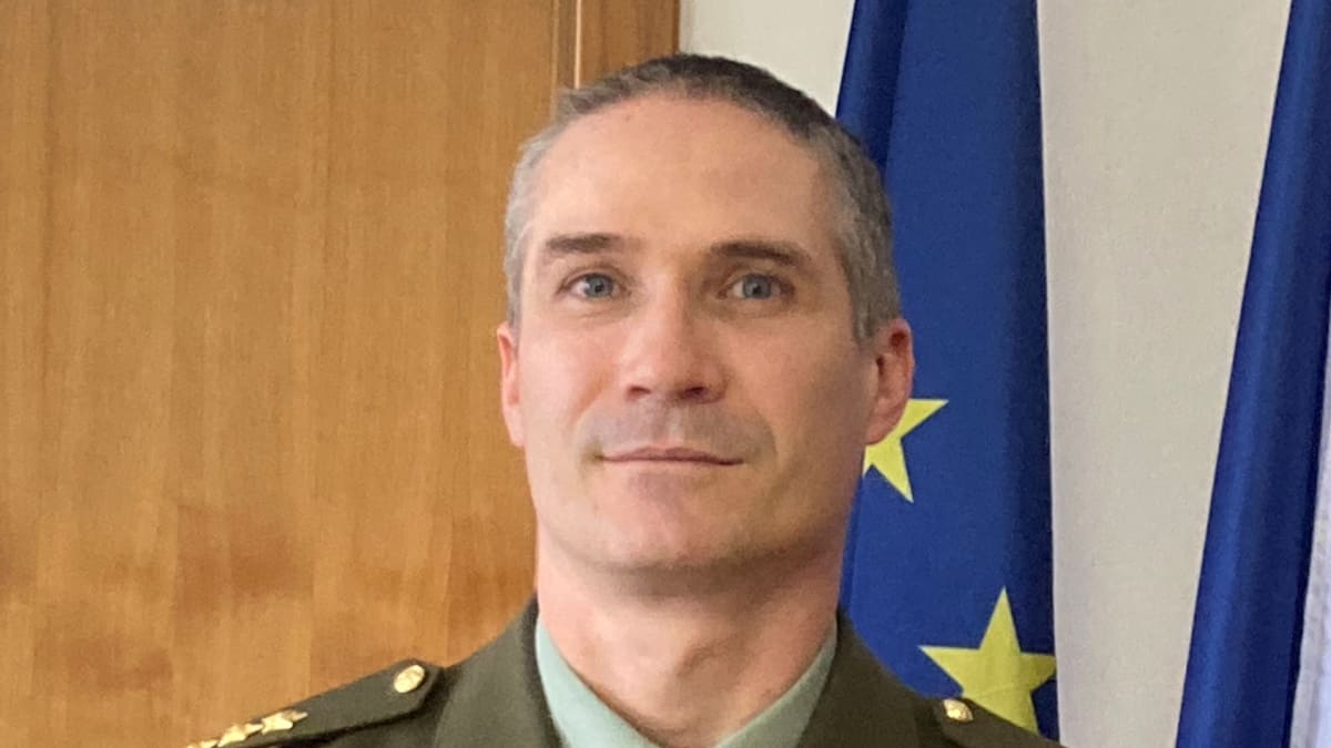 Plukovník Vlastimil Neumann z Univerzity obrany.