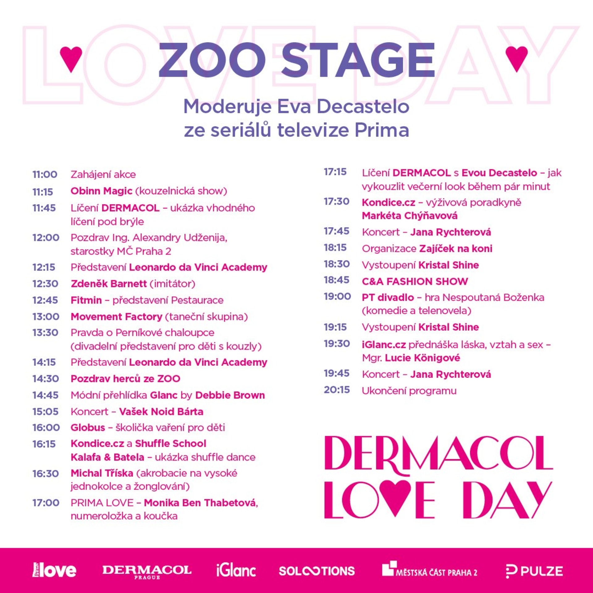 DERMACOL LOVE DAY_ZOO stage