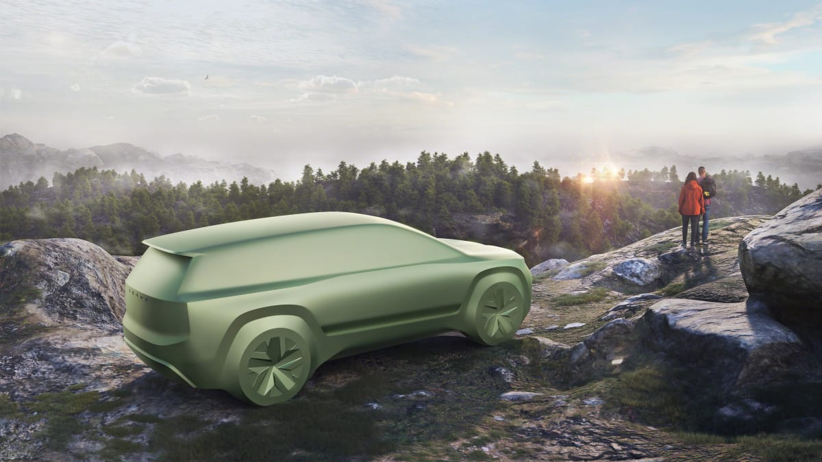 Největším z připravovaných elektromobilů bude sedmimístné SUV.
