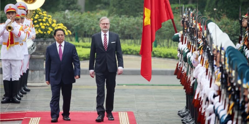 Premiér Petr Fiala na návštěvě Vietnamu