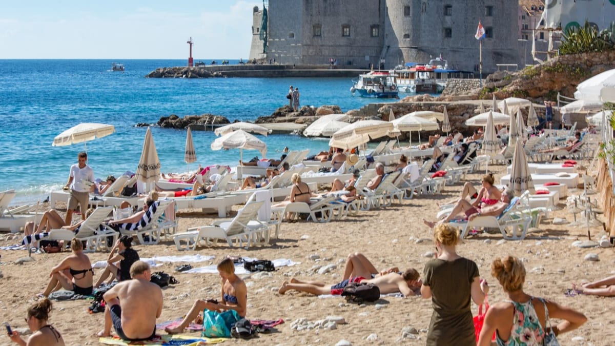 Turistická sezóna v Chorvatsku (ilustrační foto)