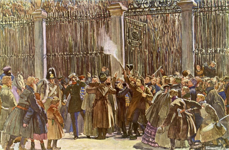 K prvnímu pokusu o atentát se už 4. dubna 1866 odhodlal radikální student Dmitrij Karakozov