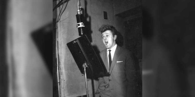 Wee Willie Harris během nahrávání v Decca Studios