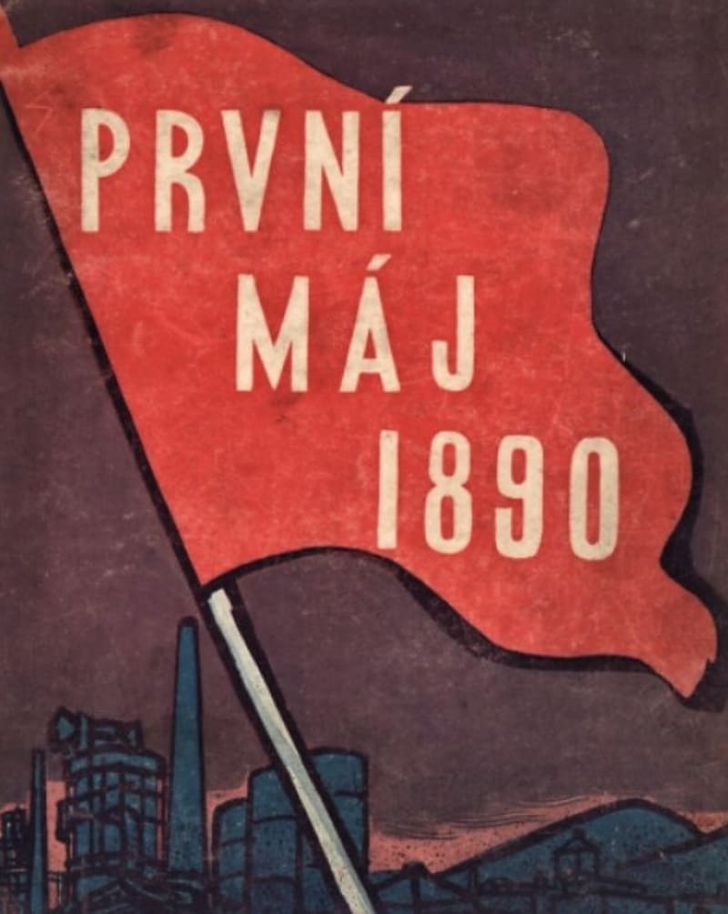 Kniha opěvující první oslavy Svátku práce z pohledu komunistického režimu, vyšla v roce 1950. 