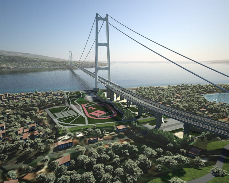 Pokud se plán dotáhne do konce, visutý most přes Messinskou úžinu bude měřit 3,2 kilometru a stane se nejdelším na světě svého druhu