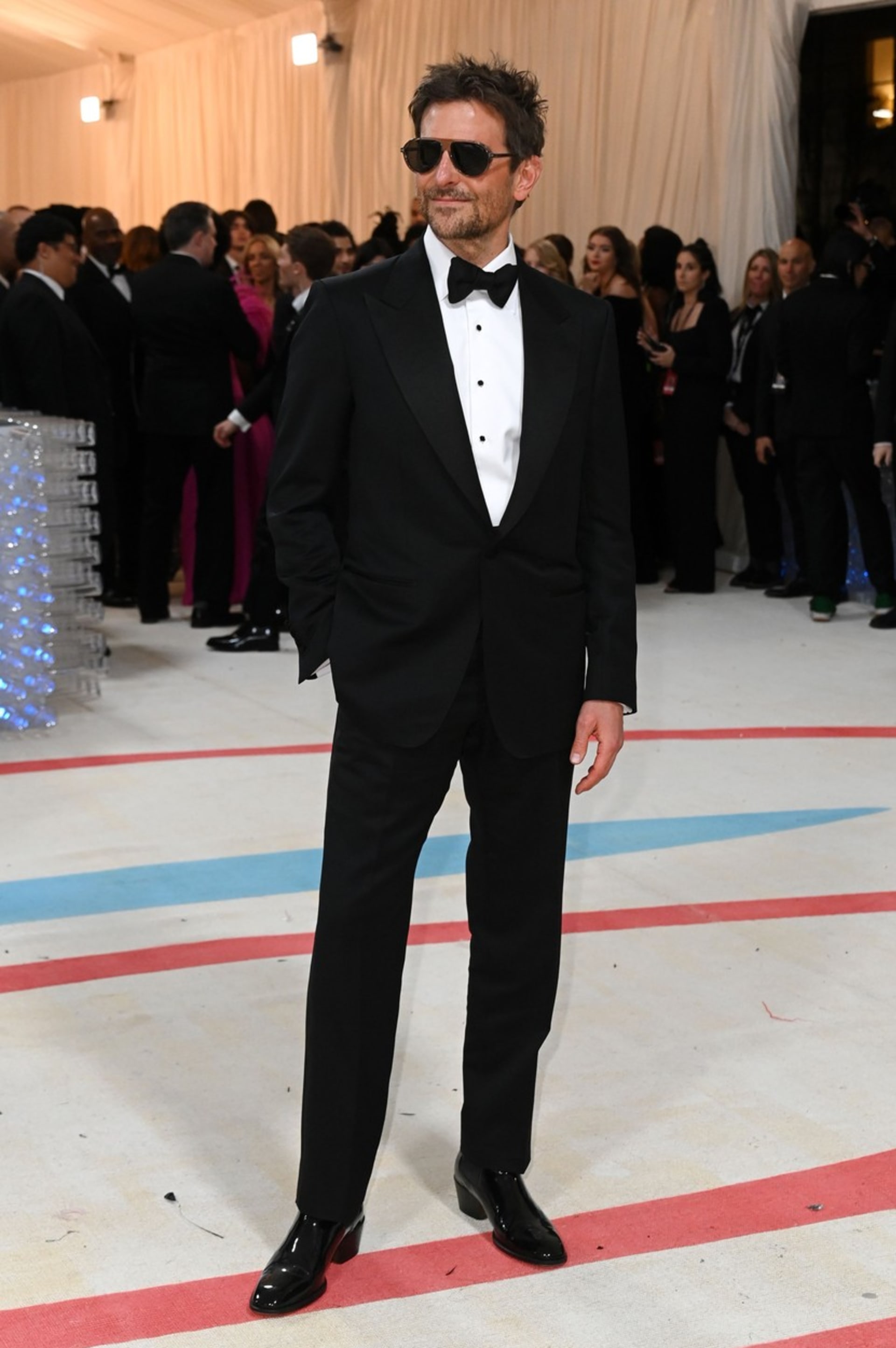 Herec Bradley Cooper zvolil jednoduchou cestu elegance.