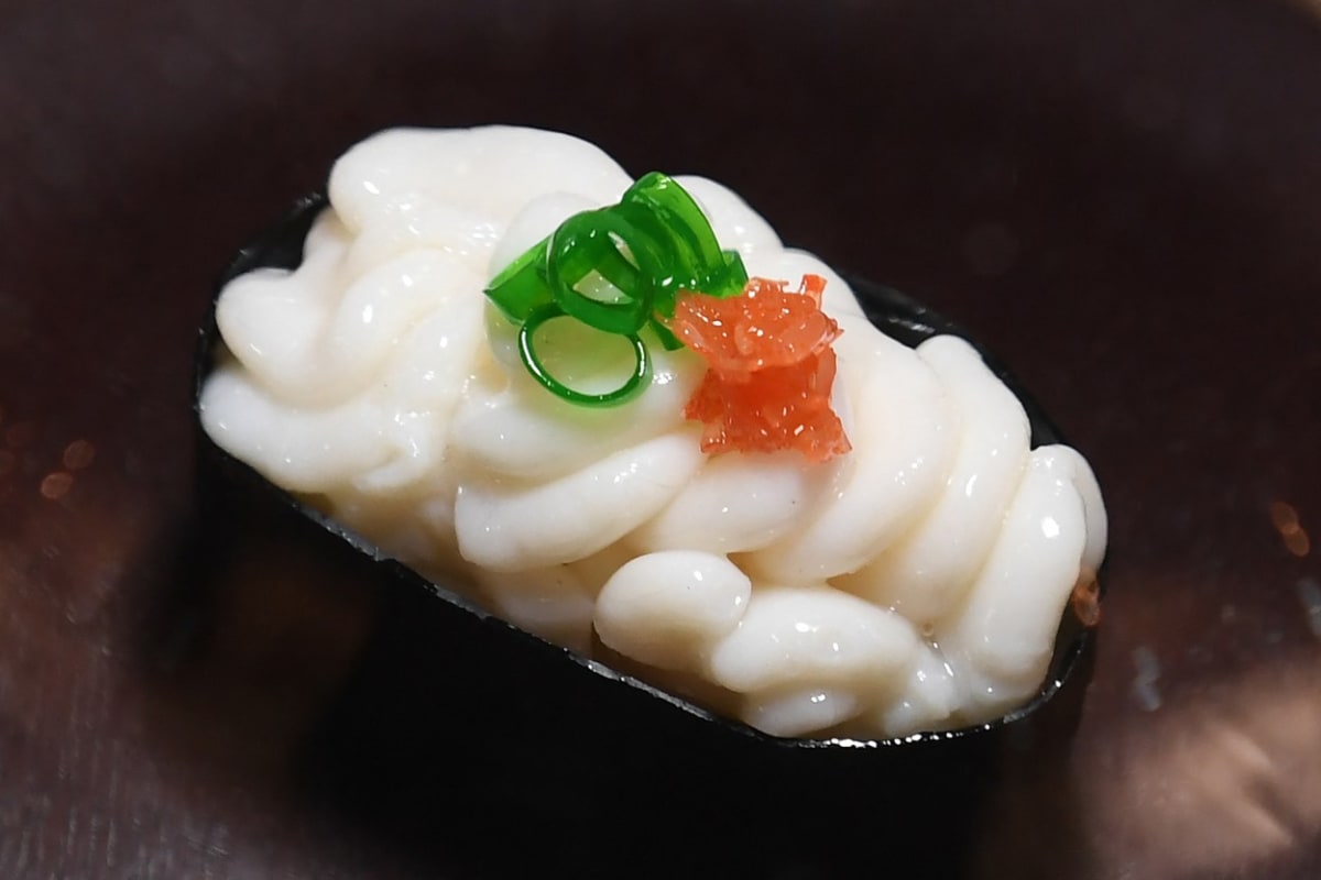 Širako  rybí sperma, které je oblíbené především v Japonsku