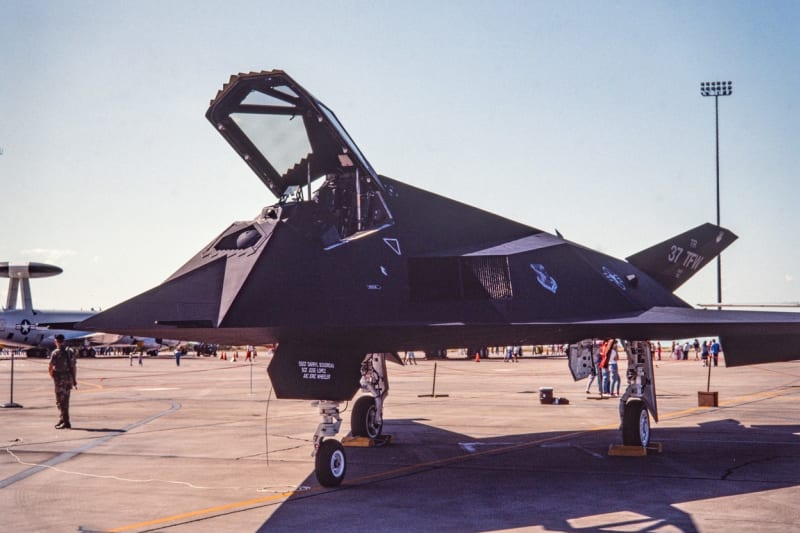 F-117 zaujme úchvatným designem