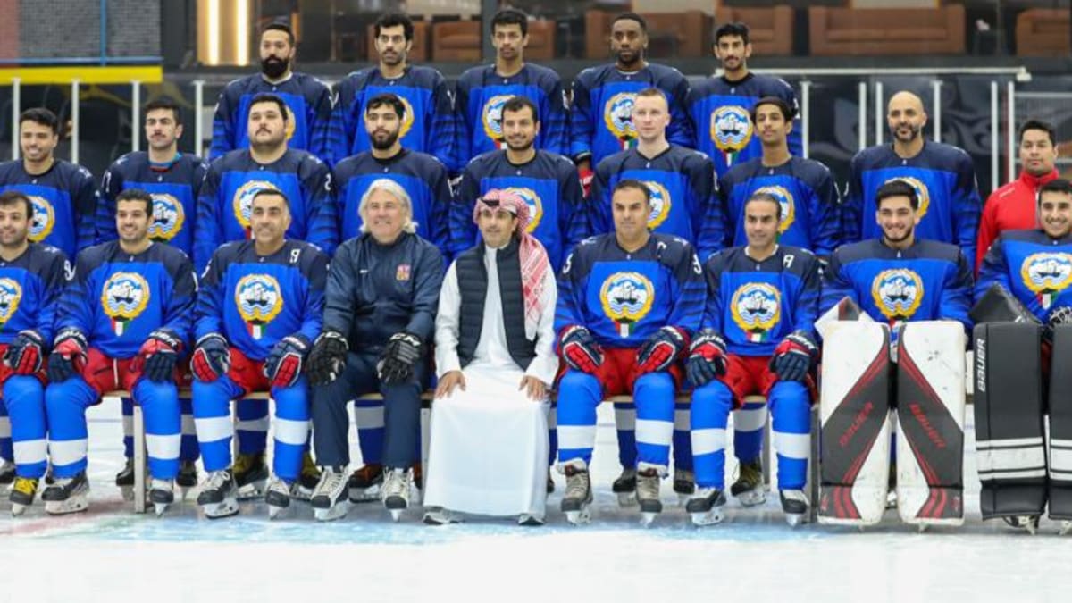 Kuvajtský hokejový tým i se svým českým koučem. Najít ho nedá zas takovou práci.