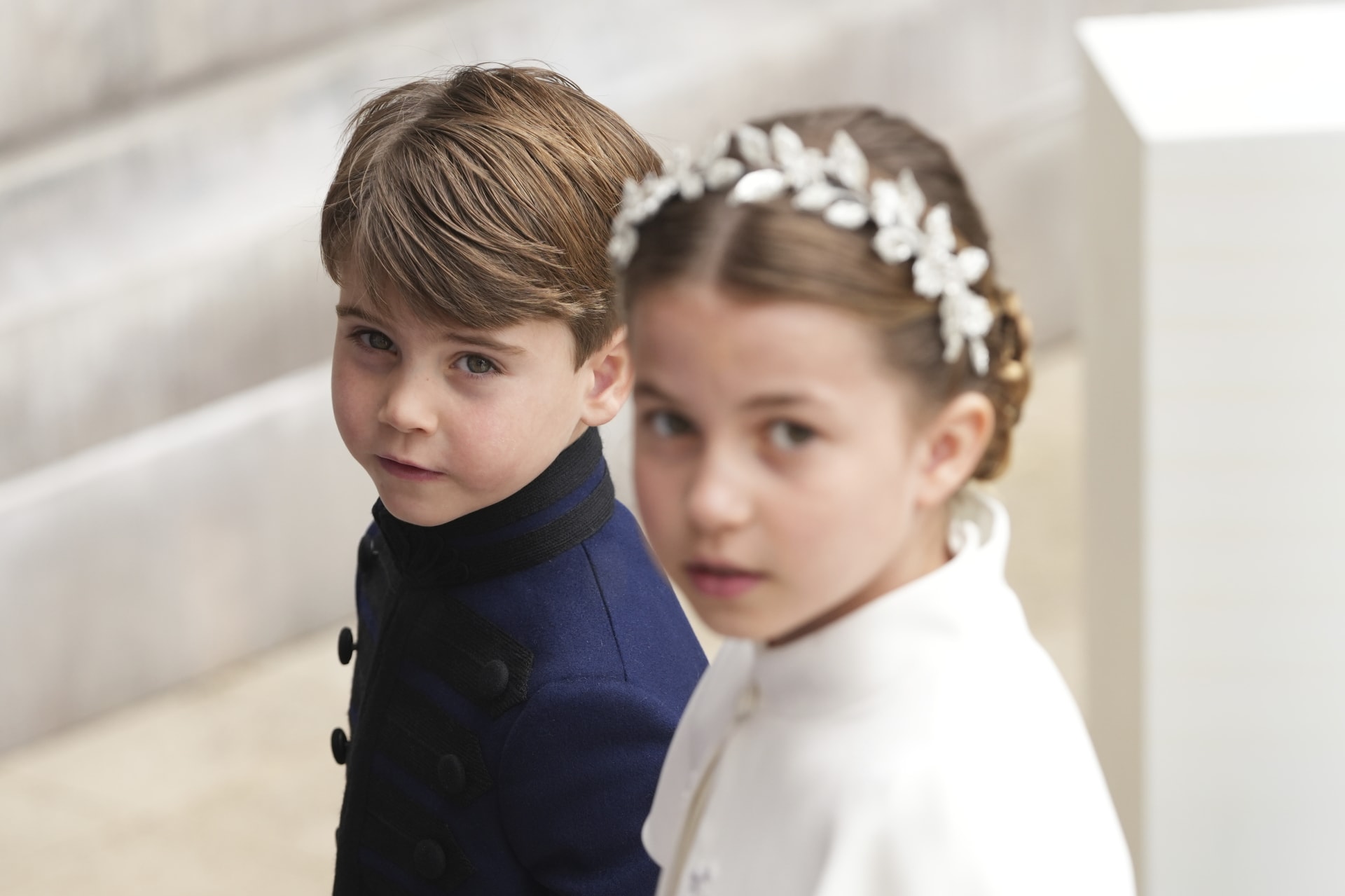 Princ Louis a princezna Charlotte